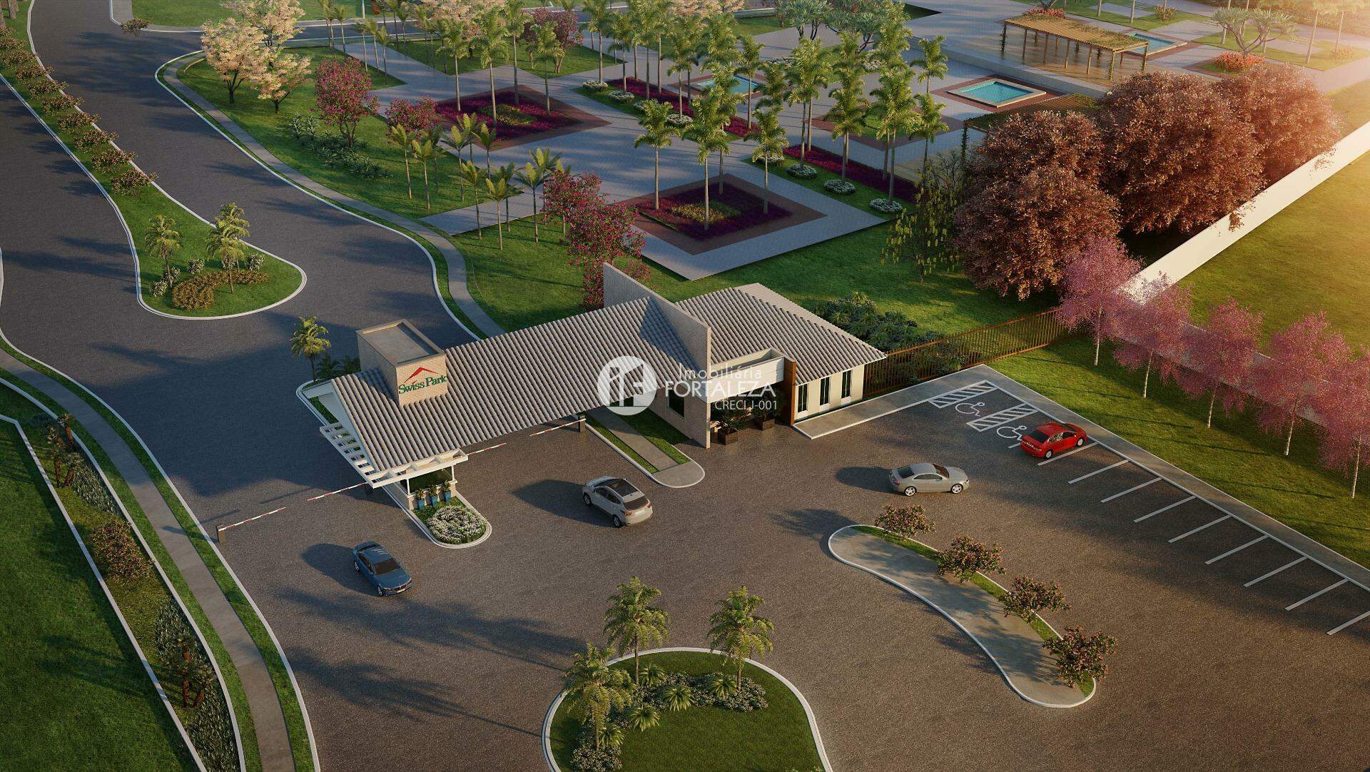 Terreno à venda no Condomínio Swiss Park: 