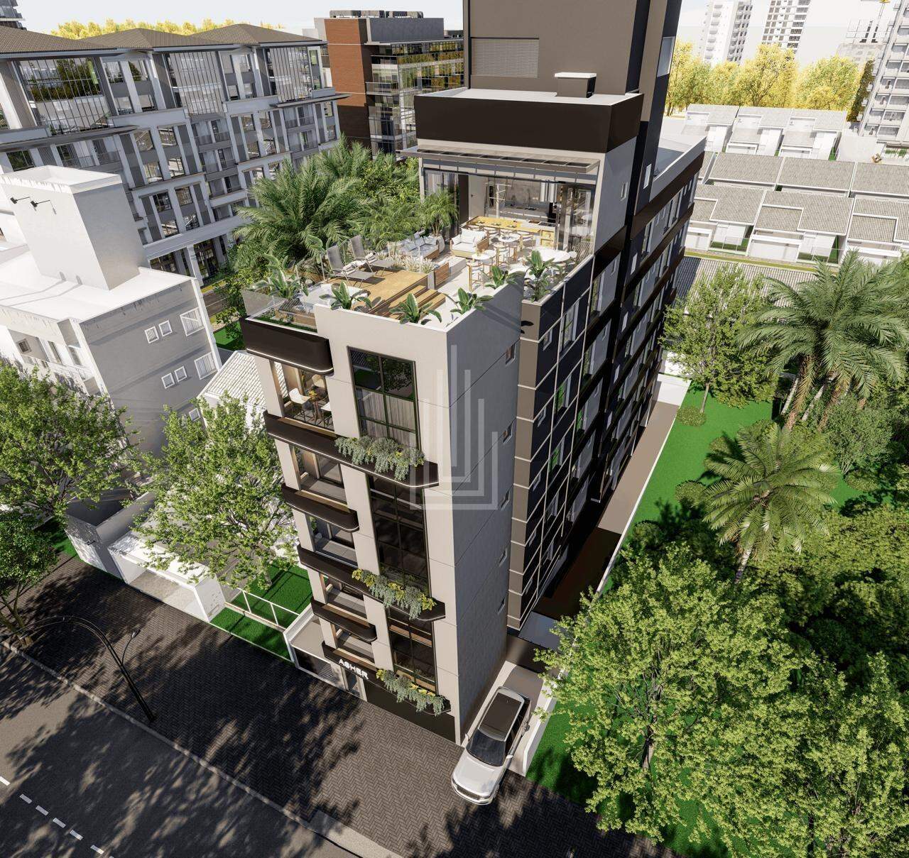 Apartamento à venda no Residencial Asher : 