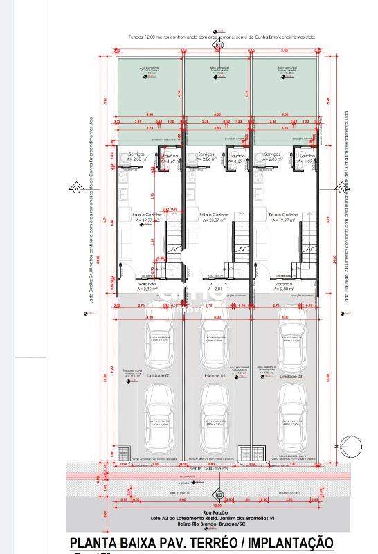 Casa de 2 quartos, 66m² no bairro Rio Branco, em Brusque | Eu Corretor