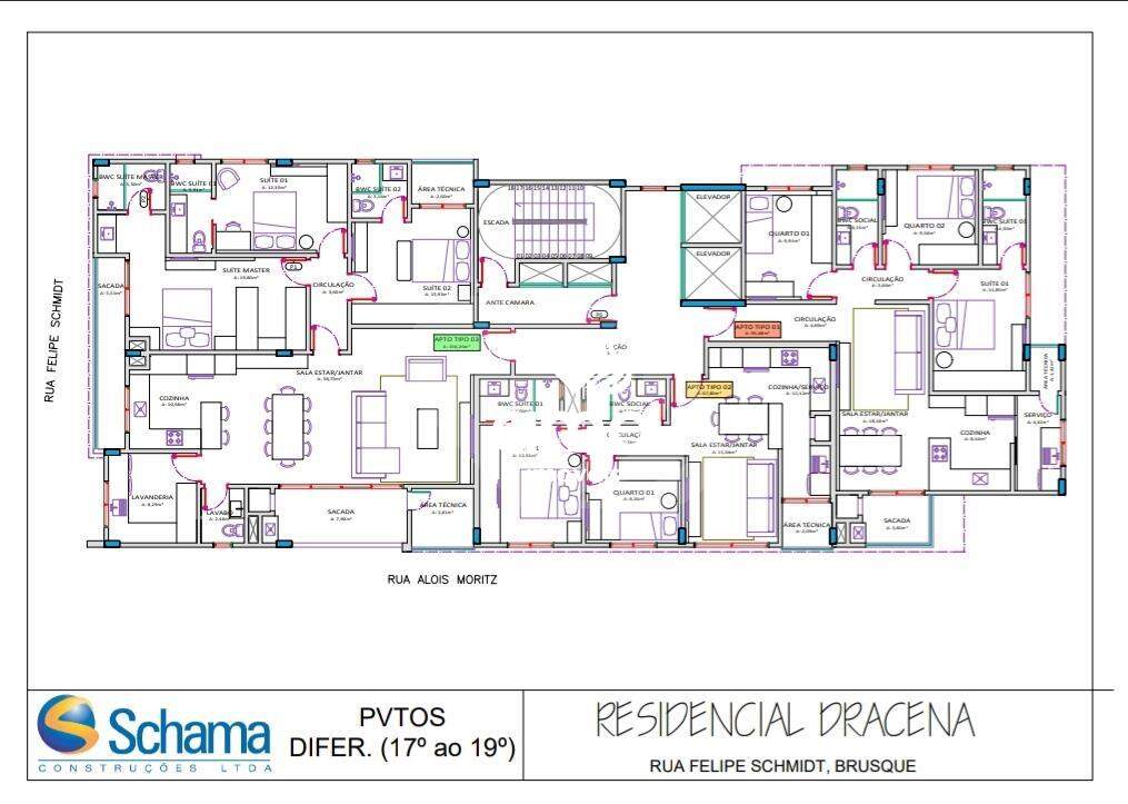 Apartamento de 3 quartos, 95m² no bairro São Luiz, em Brusque | Eu Corretor