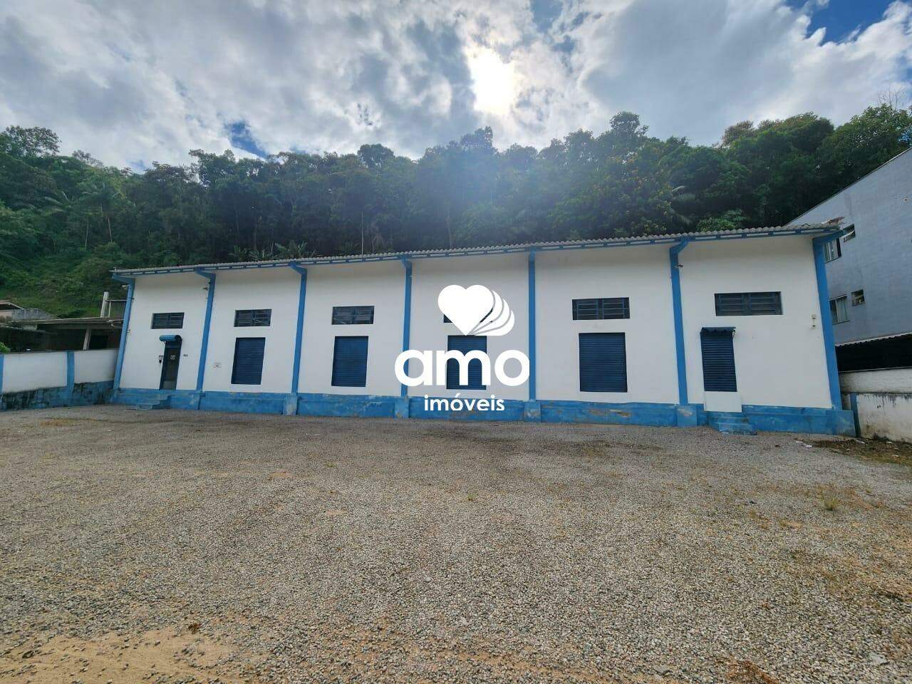 Galpão / Depósito / Armazém de 450m² no bairro Nova Brasília, em Brusque | Eu Corretor