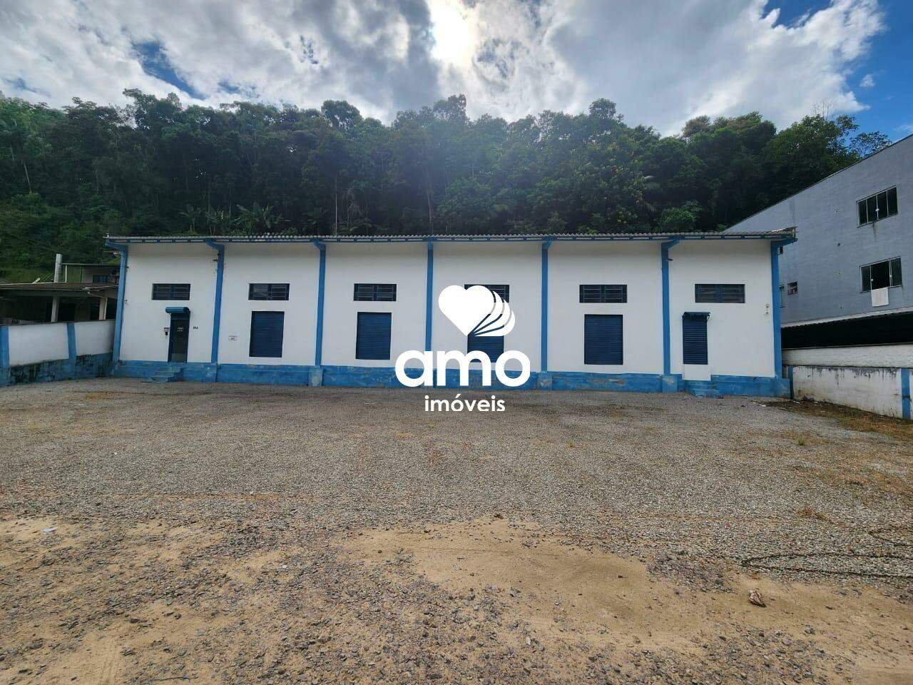Galpão / Depósito / Armazém de 450m² no bairro Nova Brasília, em Brusque | Eu Corretor