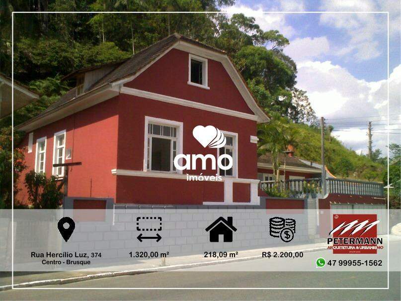Casa de 3 quartos, 218m² no bairro Centro I, em Brusque | Eu Corretor
