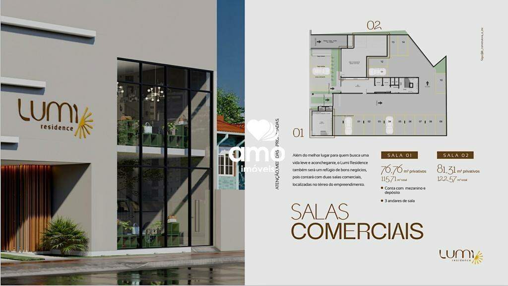 Apartamento de 1 quarto, 35m² no bairro Santa Rita, em Brusque | Eu Corretor