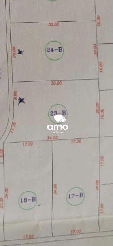 Lote/Terreno de 600m² no bairro São Pedro, em Brusque | Eu Corretor