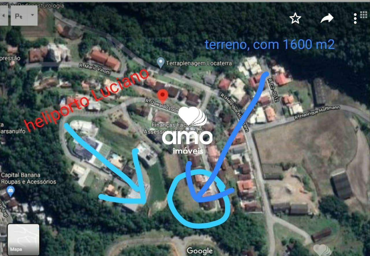 Lote/Terreno de 1600m² no bairro Centro, em Brusque | Eu Corretor