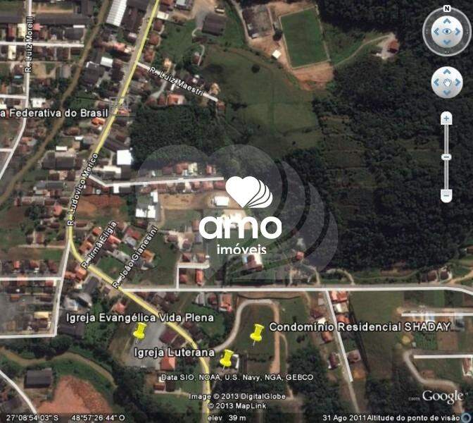 Lote/Terreno de 840m² no bairro Dom Joaquim, em Brusque | Eu Corretor