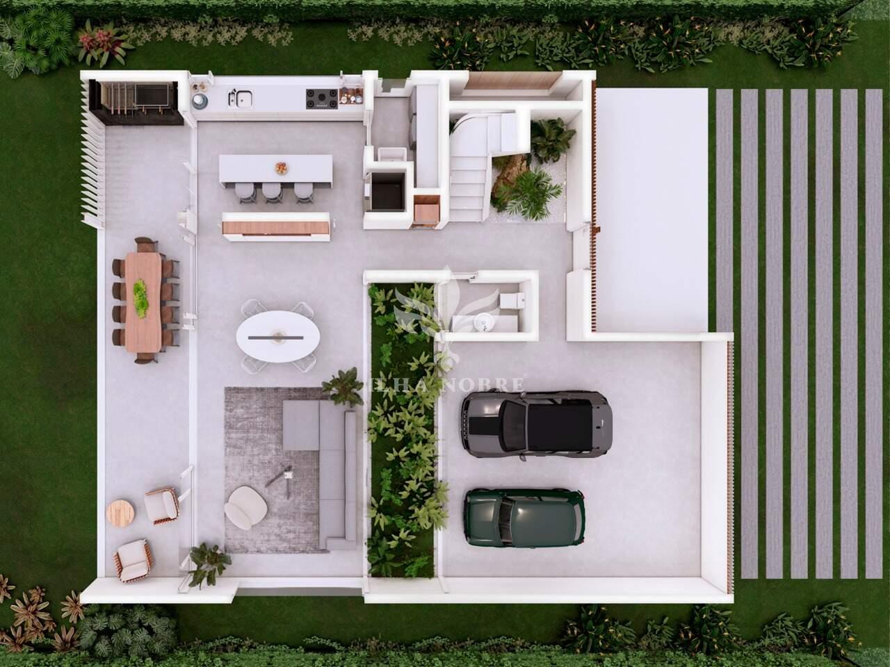 Casa em Condomínio à venda no São João do Rio Vermelho: 
