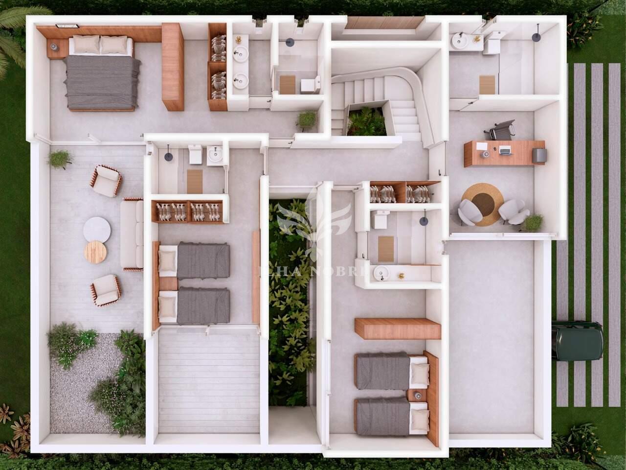 Casa em Condomínio à venda no São João do Rio Vermelho: 