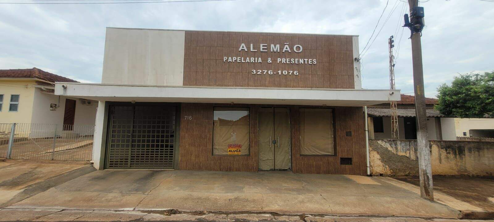 Salão comercial para aluguel no Centro: 