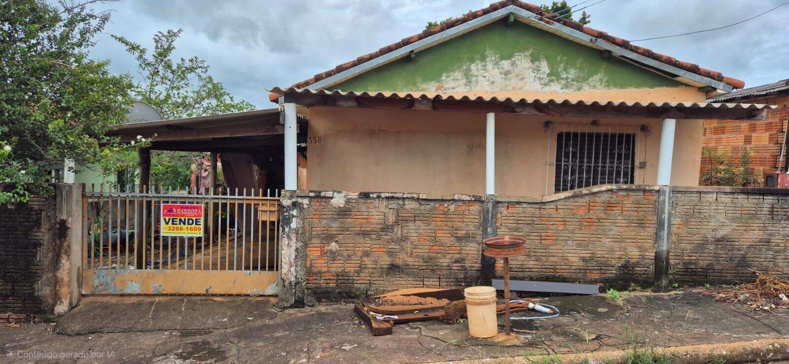 Casa à venda no Conjunto Residencial Maria Cristina: 