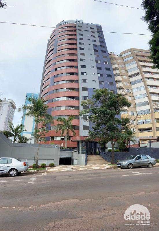 Apartamento à venda, 2 quartos, 1 suíte, 2 vagas, Centro – Cascavel/Pr