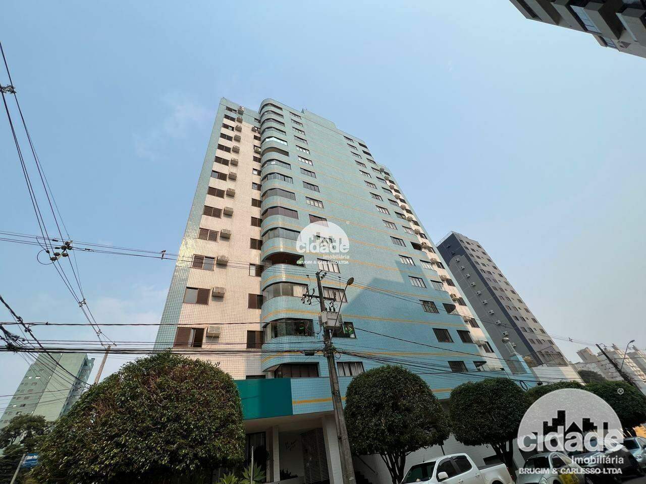 Apartamento para aluguel, 2 quartos, 1 suíte, 2 vagas, Centro – Cascavel/Pr