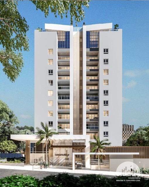 Apartamento à venda, 1 quarto, 1 suíte, 2 vagas, Centro – Cascavel/Pr