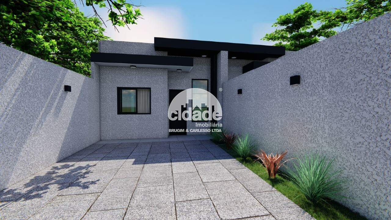Casa Residencial à Venda em Cascavel Bairro Siena – 2 Quartos, 1 Vaga