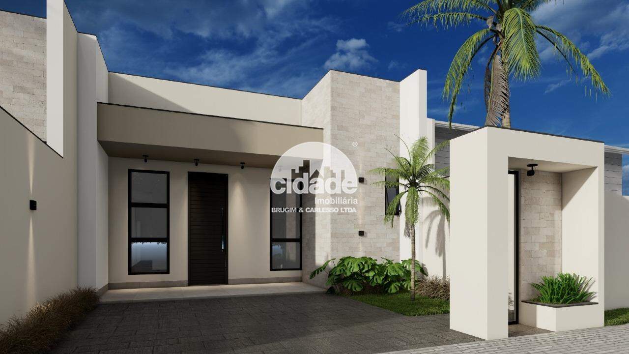 Casa à venda com 1 suíte, ais 2 quartos e 2 vagas de garagem, no bairro Paraíso Tropical, em Cascavel/PR