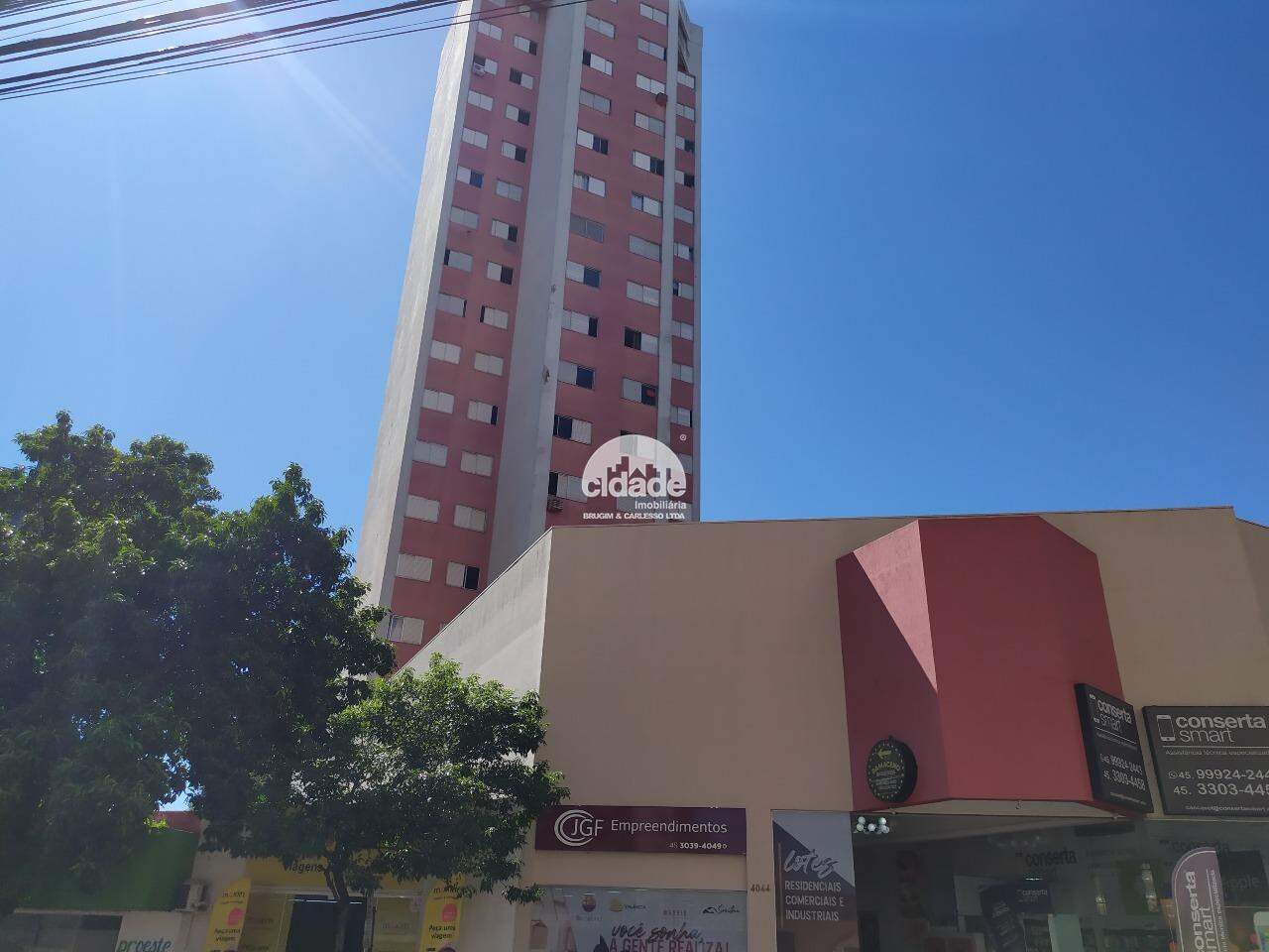 Apartamento para aluguel, 1 quarto, 1 vaga, Centro – Cascavel/Pr