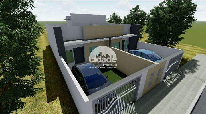 Casa à venda, 2 quartos, 2 vagas, Brasília – Cascavel/Pr