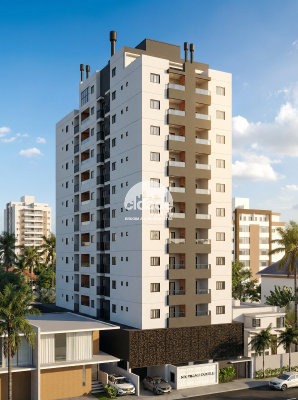 Apartamento à venda, 1 quarto, 1 suíte, 1 vaga, Cancelli – Cascavel/Pr