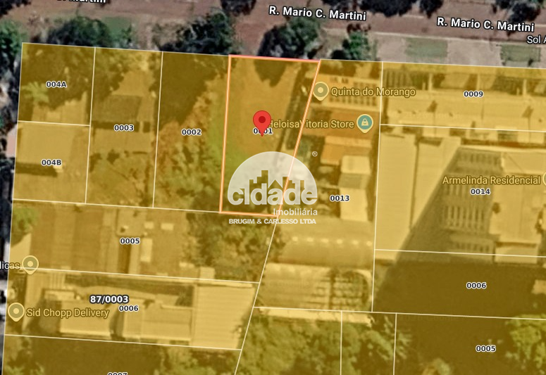 Terreno de 417 m² à Venda no Bairro Cancelli, em Cascavel/PR