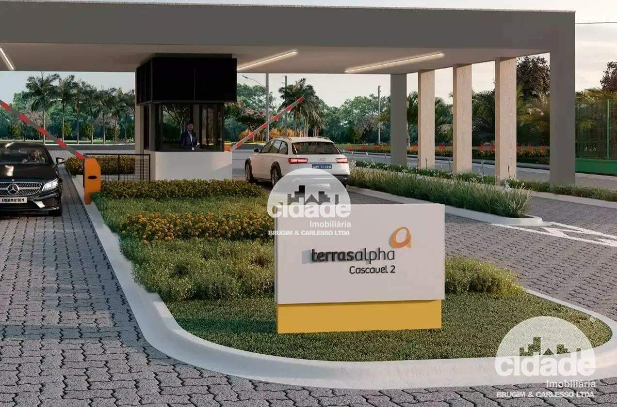 Terreno em condomínio, no Cascavel Terras Alpha 2, à venda em Cascavel/PR (Bairro FAG)