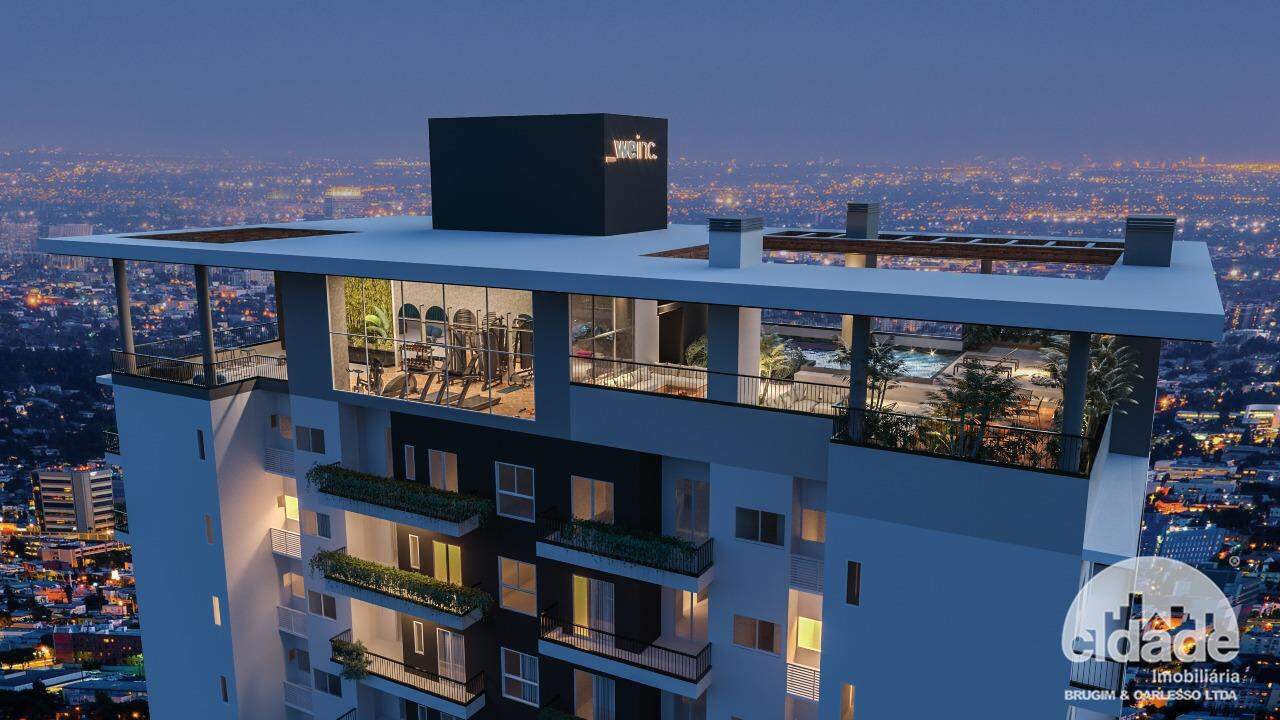 Apartamento à venda, 1 quarto, 1 suíte, 2 vagas, Coqueiral – Cascavel/Pr