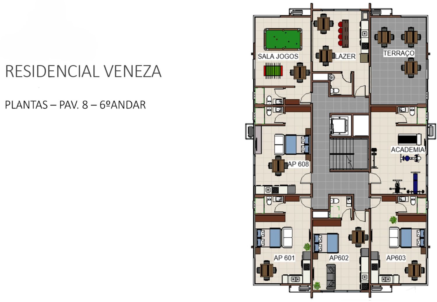 Apartamento à venda no Santa Terezinha: 