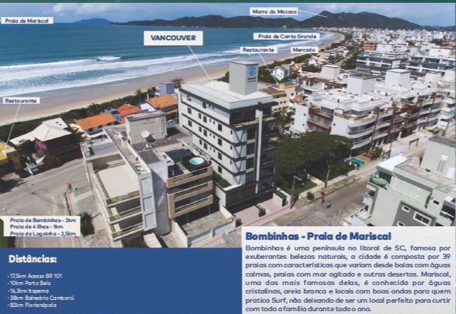 Apartamento à venda no Mariscal: 