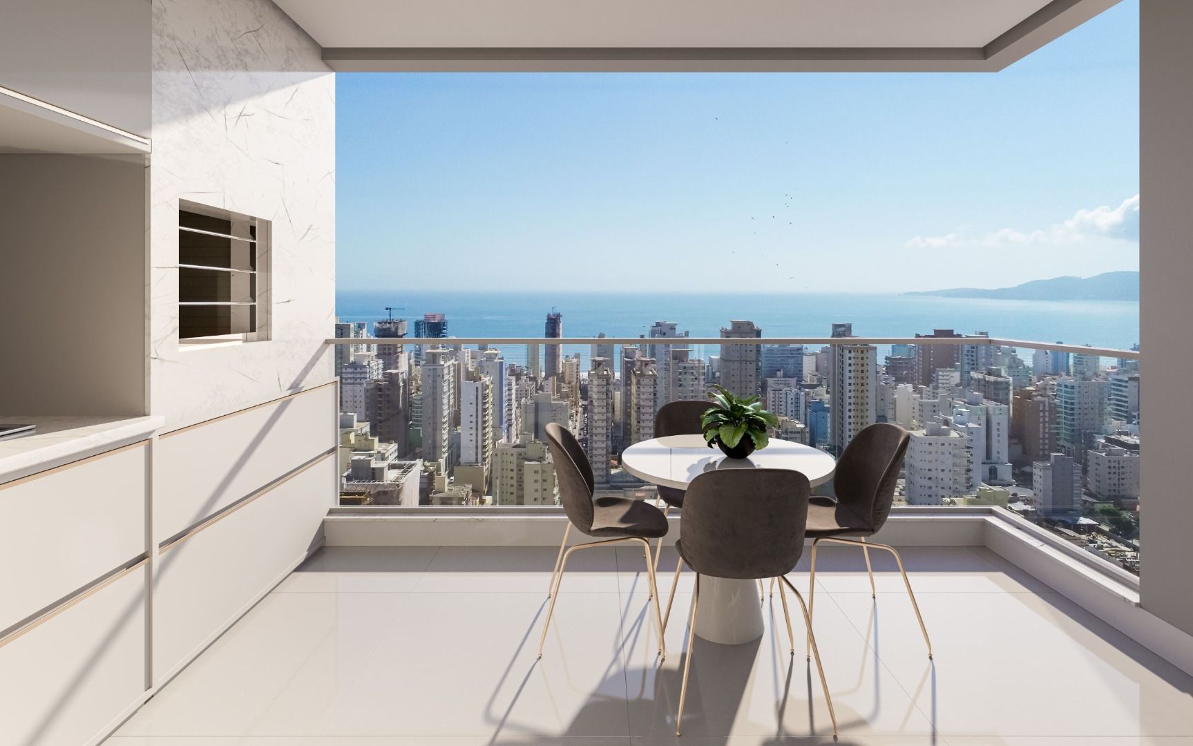 Apartamento à venda no Meia Praia: 