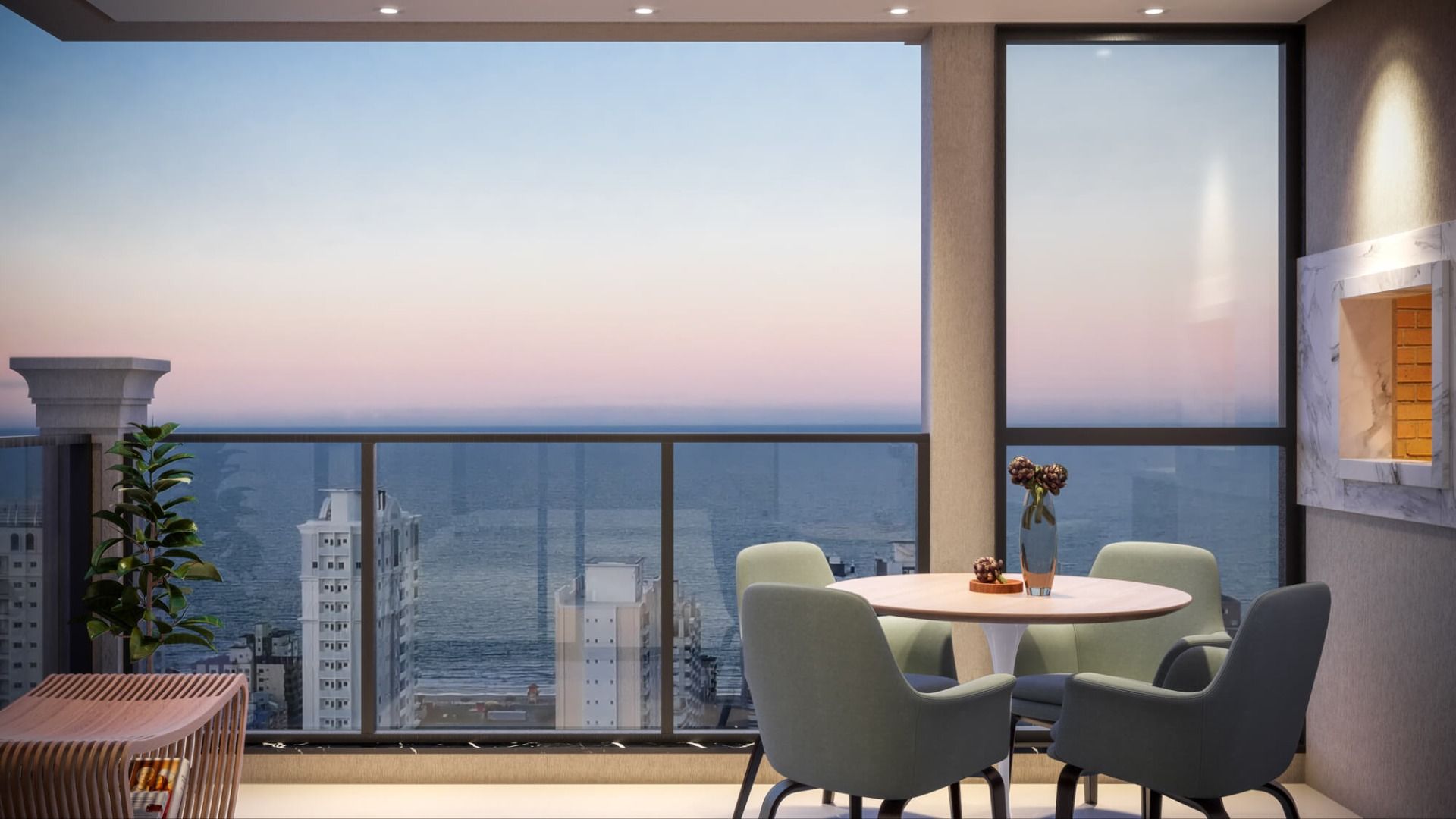 Apartamento à venda no Meia Praia: 