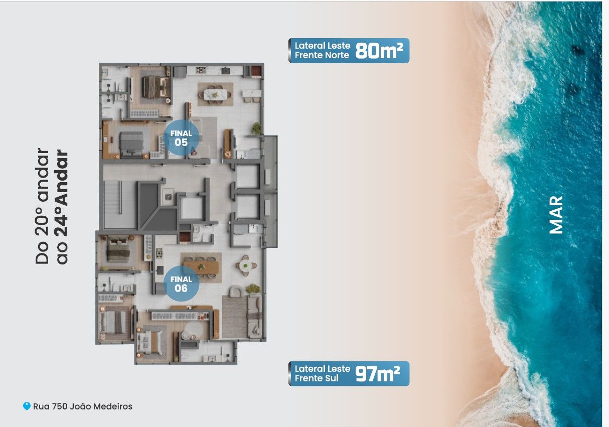 Apartamento à venda no Centro: 