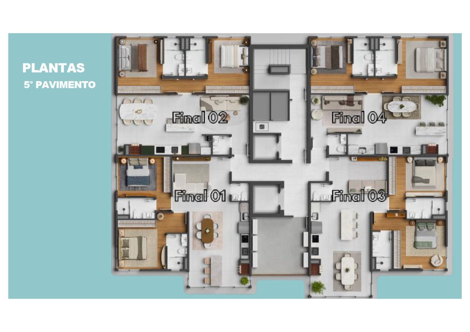 Apartamento à venda no Centro: 