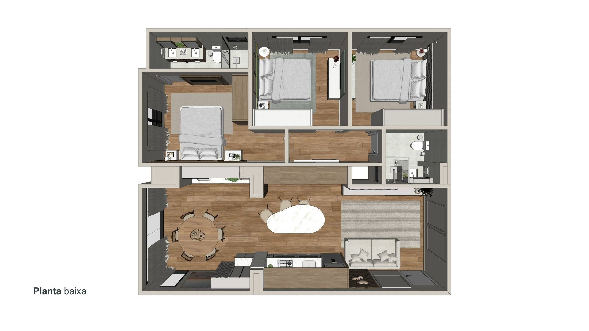 Apartamento à venda no Itacolomi: 