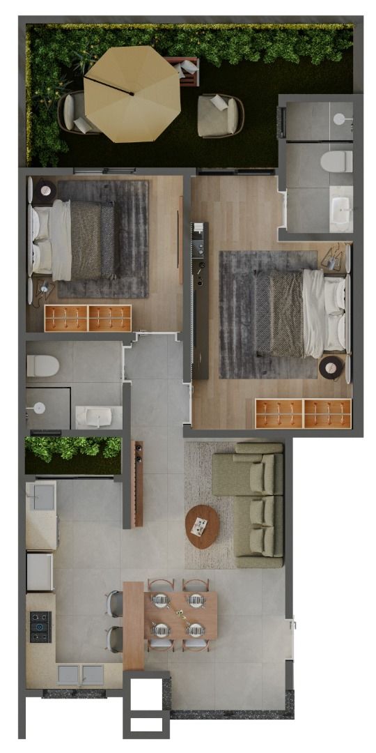 Apartamento à venda no Itacolomi: 