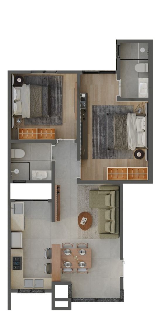 Apartamento à venda no Itacolomi: 