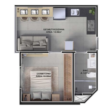 Apartamento à venda no São Luiz: 