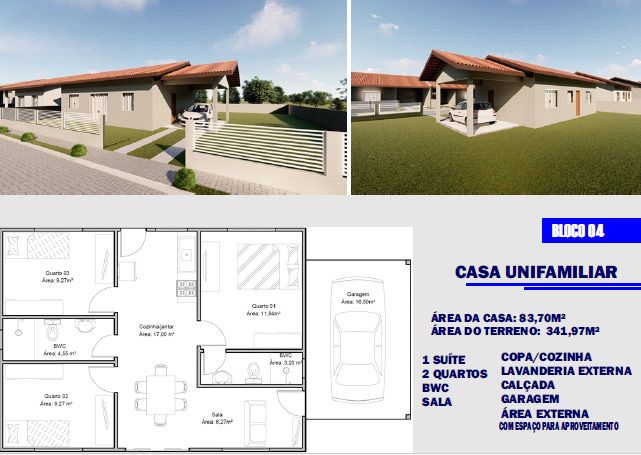 Casa à venda no São Pedro: 