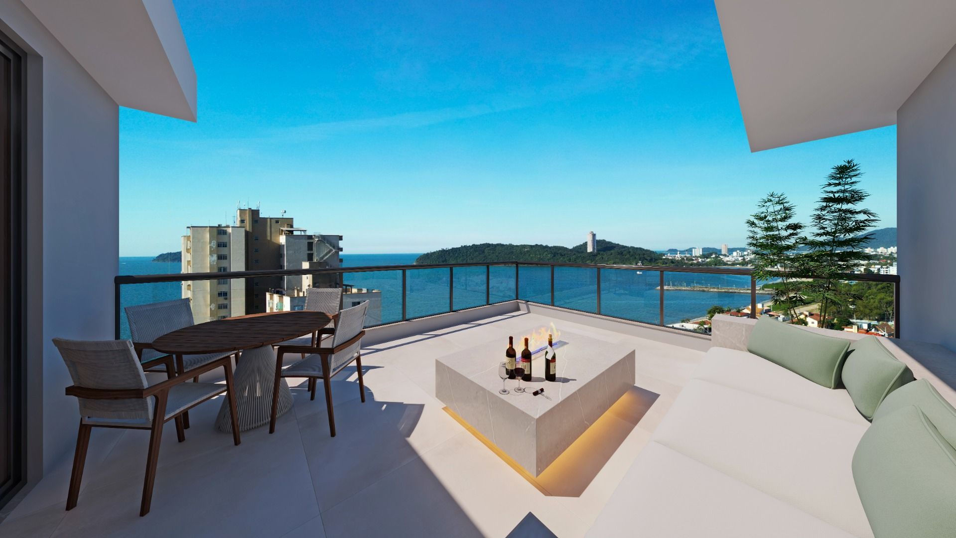 Cobertura à venda no Centro: 