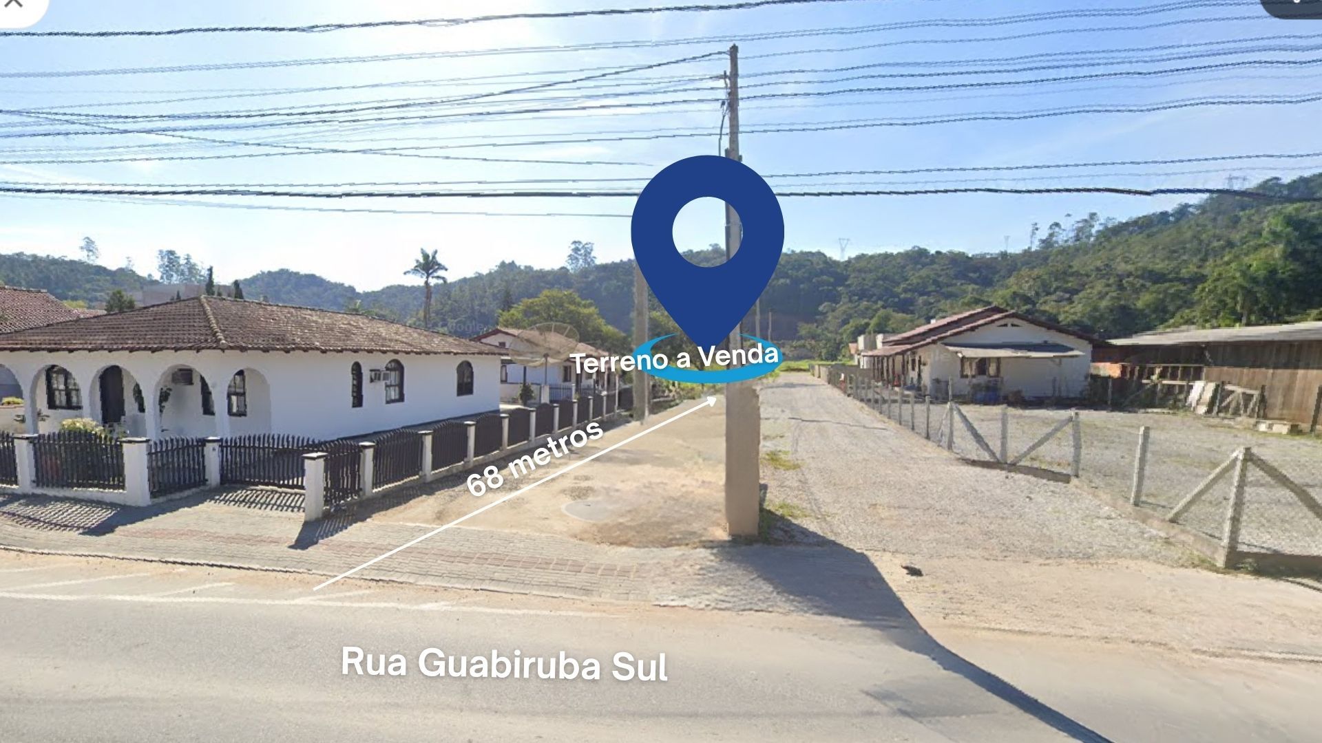 Terreno à venda no Guabiruba sul: 