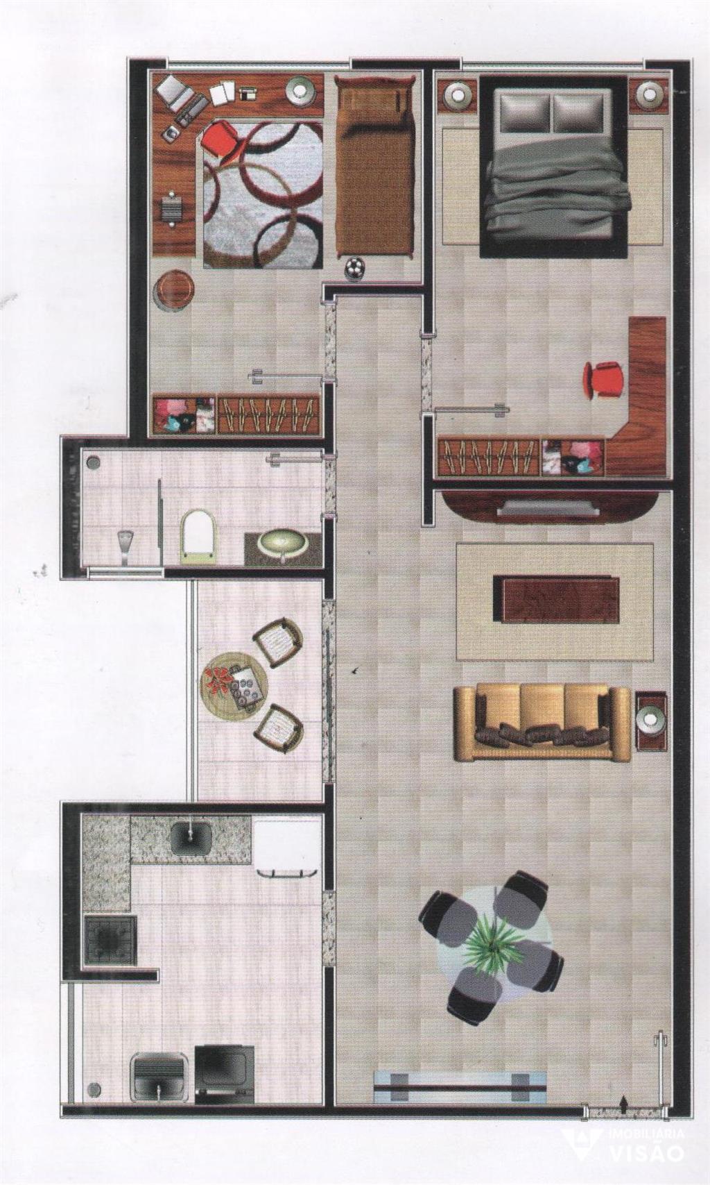 Apartamento à venda no ABADIA: 