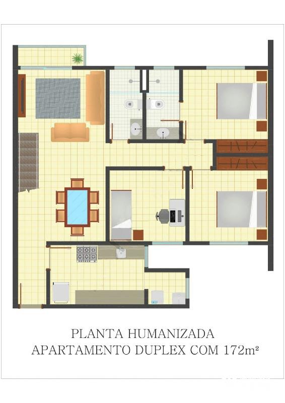 Apartamento Duplex à venda no SANTA MARIA: 