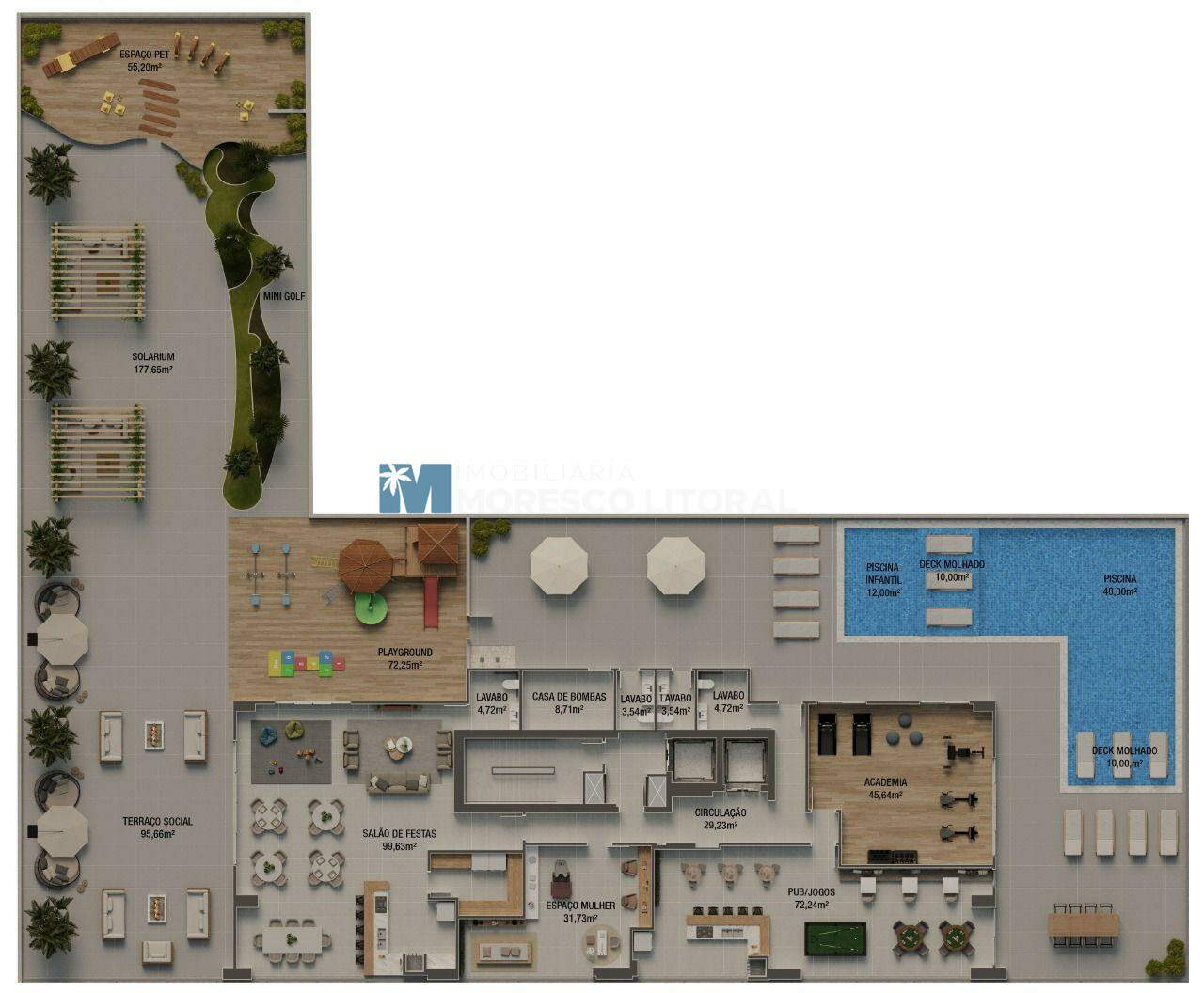Apartamento à venda no Meia Praia: Lazer