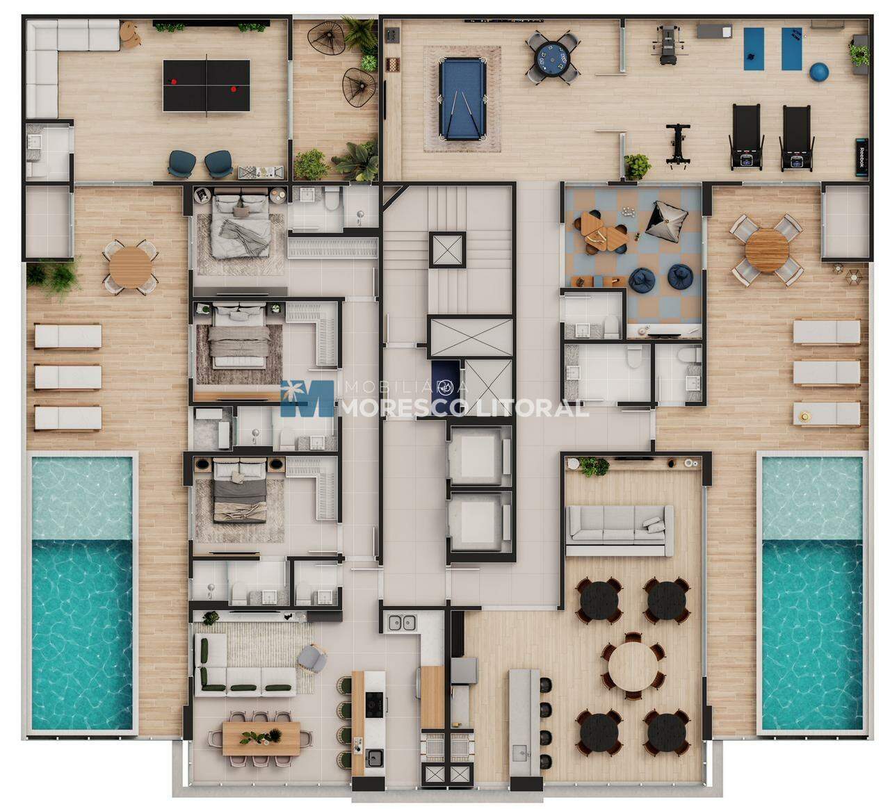 Apartamento à venda no Balneário Perequê: