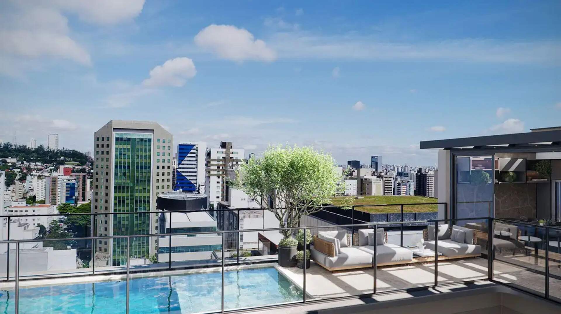 Apartamento Garden à venda no Savassi: 