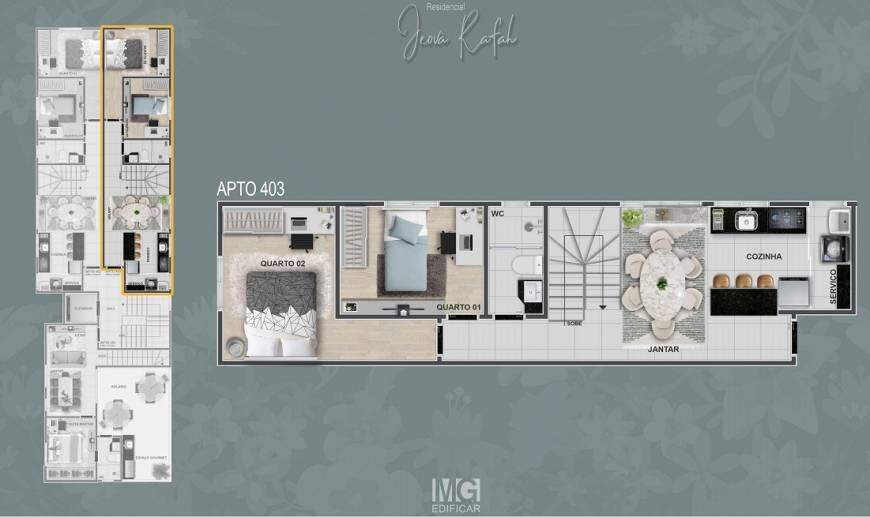 Cobertura, 3 quartos, 50 m² - Foto 6