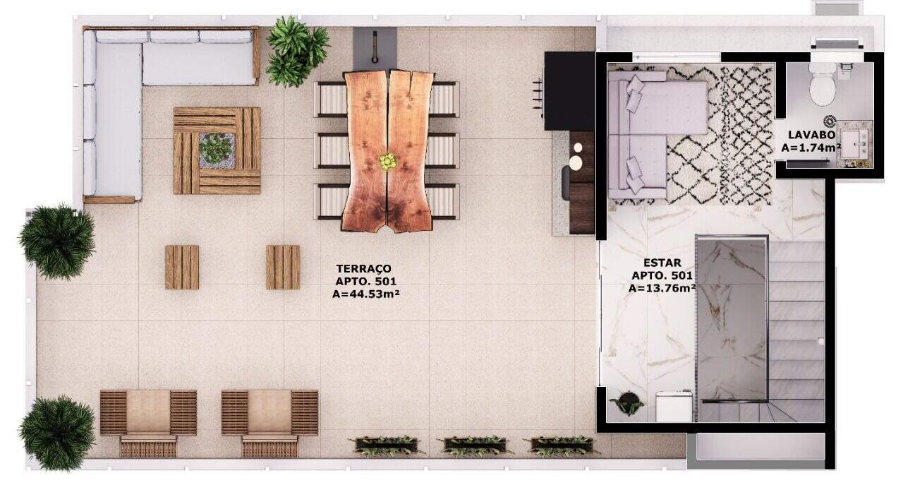 Cobertura, 3 quartos, 154 m² - Foto 21