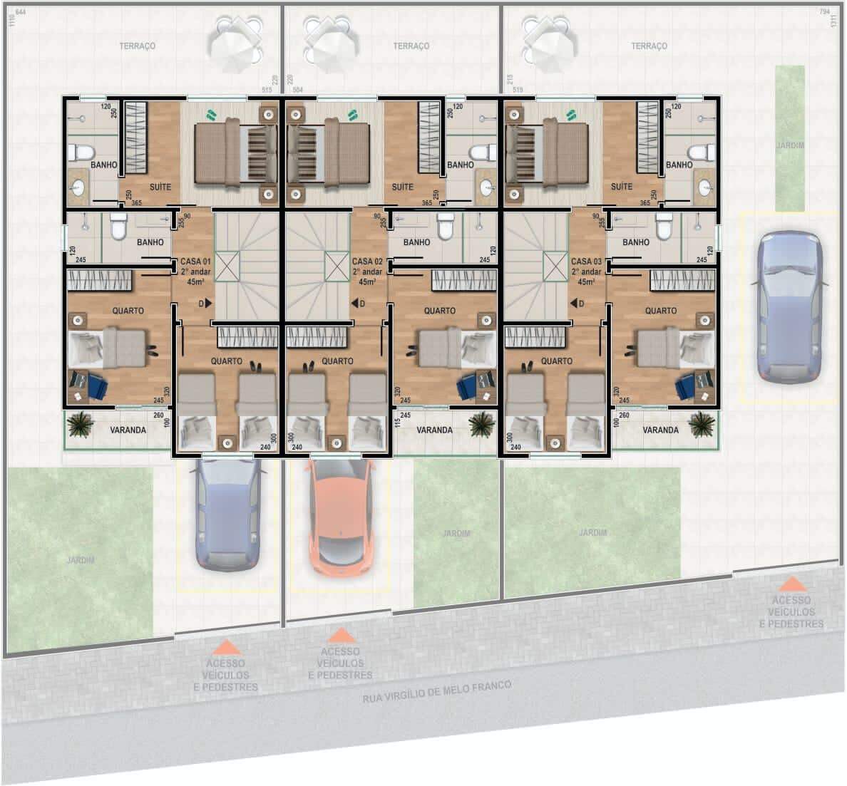Casa, 3 quartos, 86 m² - Foto 25