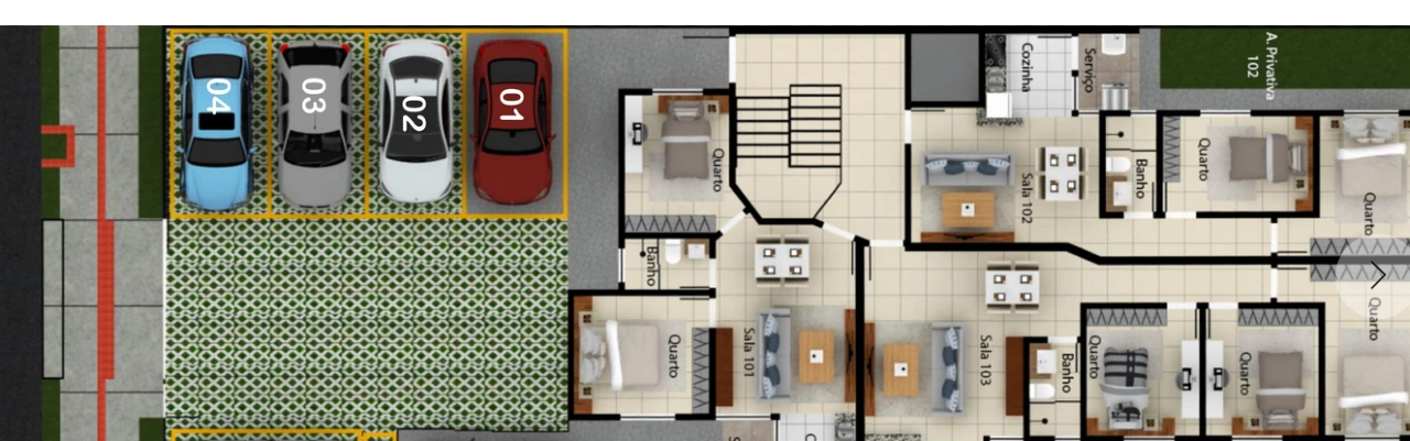 Apartamento à venda com 3 quartos, 66m² - Foto 3