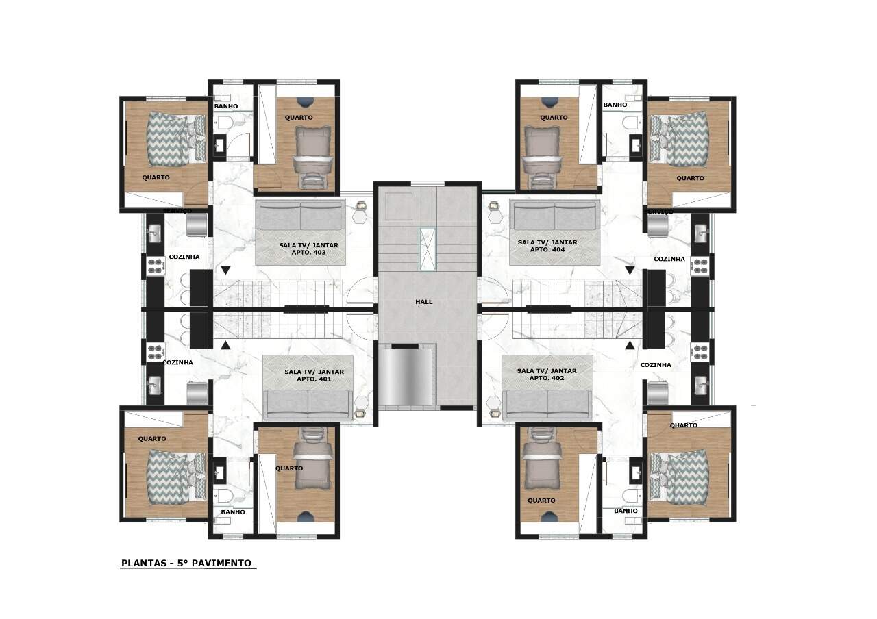 Cobertura, 2 quartos, 50 m² - Foto 7
