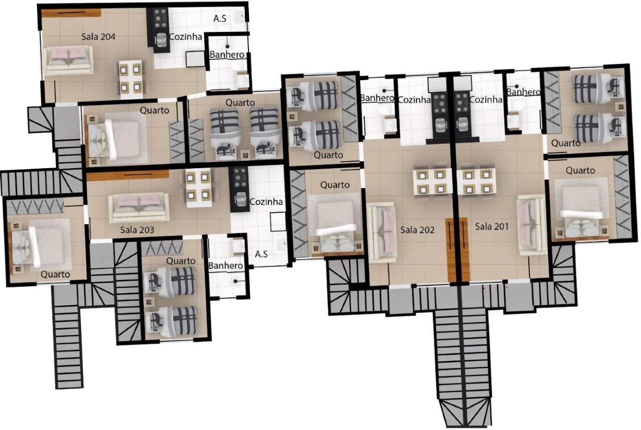 Cobertura, 2 quartos, 45 m² - Foto 11